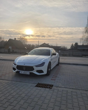 Maserati Ghibli cena 147000 przebieg: 72000, rok produkcji 2014 z Czarna Woda małe 137